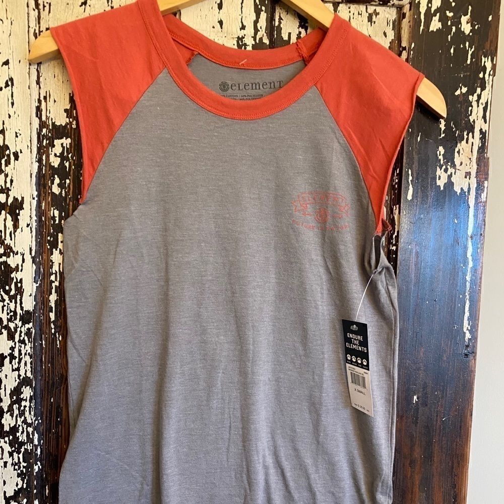 NWT Element distressed sleeveless top. Size XS